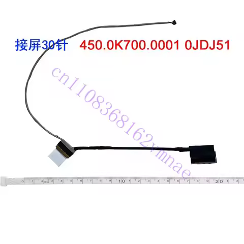 LCD Video Screen Cable For Dell G3 3500 3579 3590 G5 5500 5505 P89F Laptop LVDS Cables 30pin 40pin 0