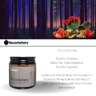 9Scentsfairy Twilight Premium Scented Candle 100g Hand Poured 100% USA Natural Soy Wax Eco Wick