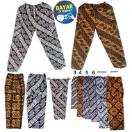 Celana batik boim betawi motif tulis panjang kolor bali harian santai pria wanita anak dan dewasa