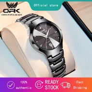 OPK 2023 New Ladies Waterproof Luminous Stainless Steel Watch