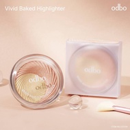 OD106 ODBO Wighlighter vivid Blind 2 Shades Of Shiny Texture In One Case