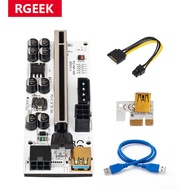 RGEEK 010S PCI-E Riser  010 010X 009S 60CM B 3.0 Cable PCI Express 1X to 16X Extender PCIe Adapter for GPU Graics