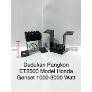 Pangkon Genset Leg Set Honda Model ET2500 Bracing Mounting Genset 1000-3000 Watt ET2500 ET2800 ET300