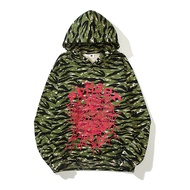 Kanye sp5der Hoodies cho nam giới ngụy trang áo có mũ hip hop dạo phố quần áo