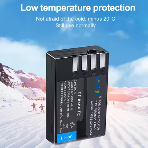 HQIX for Pentax K-F 50 70 500 S1 S2 30 R KR Camera D-LI109 Battery Charger