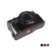 Suitable for canon/canon g5xMakrii Camera Leather Case Base g5x2 Generation Protective Leather Case 