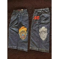 y2k jeans loose jeans men baggy jeans men y2k Cross-Border E-Commerce JNCO Loose Jeans Y2K Harajuku 