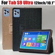 For Samsung Tab S9 Ultra Android 12.0 MXS Tablet PC 10.1inch Lighter Thinner PU Leather Case Flip Stand Cover P20