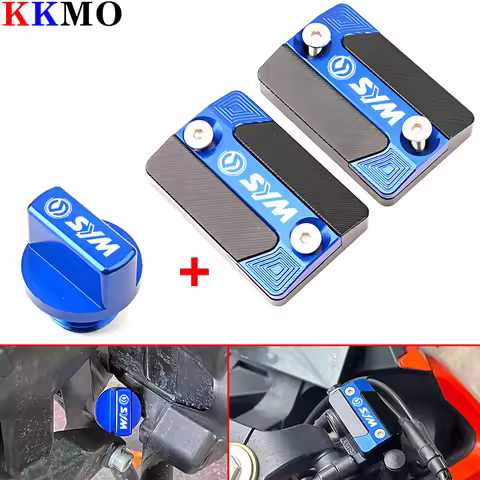 SYM Accessorie Motorcycle Brake Fluid Cap Master Cylinder Reservoir Cover For SYM CRUISYM 300 250 GT