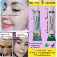 Liz Skincare Krim Pemutih Malam Original Salep Flek Hitam Membandel & Jerawat Night Whitening Cream