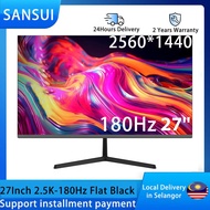 27inch 2560*1440P 180Hz Gaming Monitor 2560*1440P 350cm/d2 Gaming Display DP HDMI QHD Computer  Moni