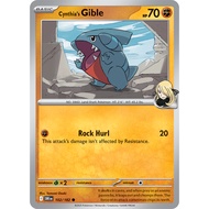 [KW2 Pokemon] [EN] Card 102/182 Cynthia's Gible - DRIVE