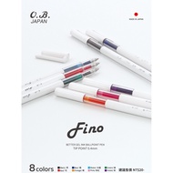 OB Wang Hua 20Q4 0.4MM Gel Pen (Set) (8 Colors Set)~Pastel Color Good Eye-Catching Writing Smooth Le