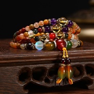 Crystal Quartz 108pcs Beads 5mm Buddhist Prayer Mala Bracelet Necklace