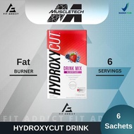 Muscletech Hydroxycut Drink 6 Sachet Fat Burner Weight Loss Drink Mix