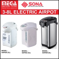 SONA 3-8L ELECTRIC AIRPOT ( SAP 926 / SAP 952 / SAP 909 )
