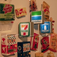 Japan Japan 711 Family Mart Rosen Convenience Store Light Plate Refrigerator Stickers Magnet Creativ