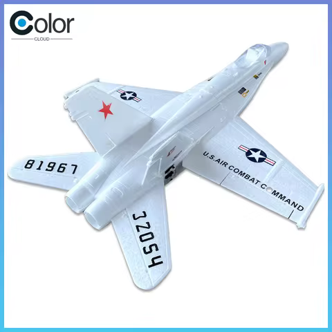 F18 Super Hornet 70mm Edf Epo Foam Rc Airplane Fixed Wing Fighter Jet Adult Assembly Remote Control 