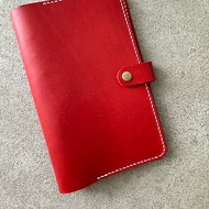 【福利品】紅色 A6六孔活頁筆記本