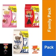 Pocky Share Pack 8Sachets/1Pack (Strawberry/Chocolate)
