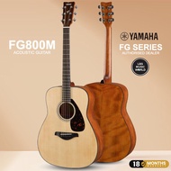 Yamaha FG800M 41" Traditional Western Solid Spruce Top Rosewood Fingerboard Acoustic Guitar Matt Nat