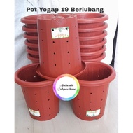 YOGAP FLOWER POT SIZE 19 DIAMETER 23CM WITH HOLES