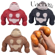 UAENAU Squishy Monkey Toy, Stretch Monkey Decompression Stretch Gorilla Toy, Cute Sensory Stress Gor