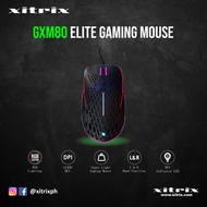 Xitrix GXM80 RGB Elite Gaming Mouse (12400 DPI Pixart 3327 Sensor) Standard 1 Year Philippine Warran