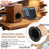 COCOFRUIT 2PCS E302 Speaker Port Tubes, for 6-8 Inch Speakers 52mm Inner Hole Bass Enhancer, Replace