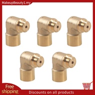 5PCS M18x1.5 90 Degree Car Oxygen Sensor Extender Brass Oxygen Sensor Spacer O2 Sensor Adapter Oxyge
