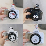 适佳能r50相机镜头盖防丢绳200d二代热靴盖r10小痰盂m50索尼zve10suitable for canon r50 camera lens cover anti-lost rope 22025