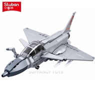 Sluban | Sluban 211PCS J-10 CS Fighter Aircraft Building Blocks Set Military Air Force Model Bricks 