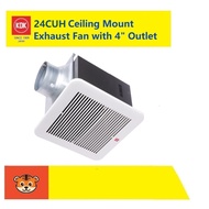 KDK 24CUH Ceiling Mount Exhaust Fan (KDK 24CUG Replacement Model)