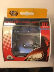 HELLA汽車升級燈泡H7增亮型（50%) 12V 55W