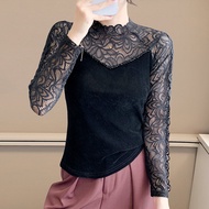 Yimei Thời Trang Ngành Công Nghiệp Nặng Nail Bead dài tay Top Đối Với Phụ Nữ Với Mùa Thu Thiết Kế Và