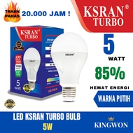 5 watt KSRAN TURBO LED Lamp - White BULB ENERGY SAVING LED BULB E27 Jumbo LED BULB Bright tBulb