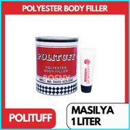Polituff Polyester Bodyfiller Masilya 1L