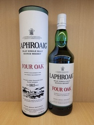 "艾雷島Islay"Laphroaig Four Oak 1000ml Single Malt Whisky 拉弗格四橡木四桶珍藏1000ml 單一麥芽威士忌