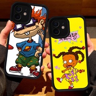 S1 Rugrats Casing for iphone 15 12 Mini X 11 XR XS BlackPro Max