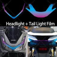 PCX nhãn dán điện thoại cho Honda pcx160 pcx160 phụ kiện xe máy Đèn pha phim thay đổi màu sắc đèn hậ