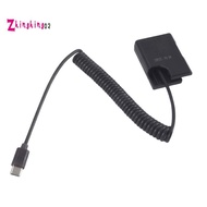 EL14 Dummy Coupler Battery Type-C Spring Cable for  D3100 D3500 D5100 D5200 D5300 D5600 P7000 P7100 
