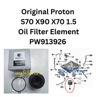 PW913926 Original Proton S70 X90 X70 1.5 Oil Filter Element