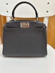 Fendi peekaboo mini selleria grey
