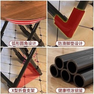 Foldable Simple Small Round Table Household Table Chair Negotiation Simple Wholesale Round Dining Ta