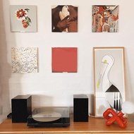 Wall Mount Vinyl Record Shelf Clear Acrylic Record Shelf Saving Space for Living Room