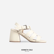 KENNETH COLE รองเท้าส้นสูงผู้หญิงรุ่น ALISA SLINGBACK Cream สีครีม ( HEL - RS85206MF-270 ) 41 One