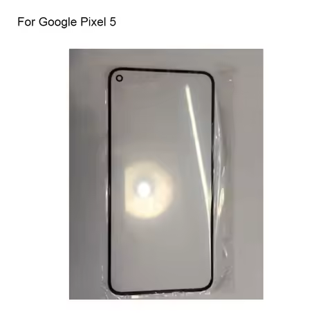 For Google Pixel 5 Front LCD Glass Lens touchscreen For Google Pixel5 Touch Panel Outer Screen Glass