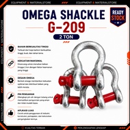 Omega Shackle Dutec G209 2 Ton