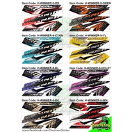 RS150 WINNER 09 Sticker Gred A