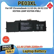 For HP Chromebook 11 G3 G4, G4 X2 210 HSTNN-PB6J HSTNN-LB4P Brand New PE03XL High Quality Laptop Bat